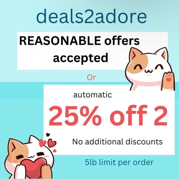 25% off 2 automatic bundle discount- 5lb limit per order - read for details - Picture 1 of 10